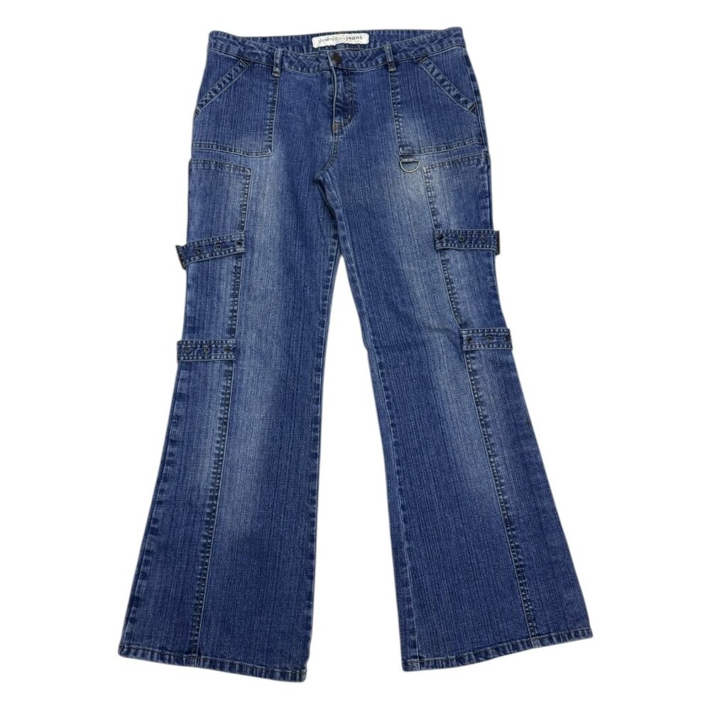 YOUNIQUE Vintage Y2K Flared Bootcut Casual Denim Jeans Womens 12